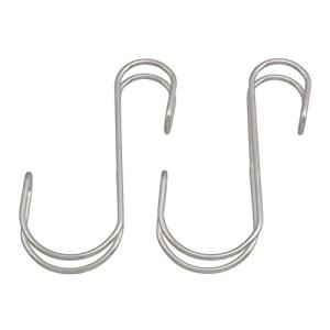 ハイロジック TQOOL 横ブレ安定S字フック 中 100mm ステン 2本入 95348