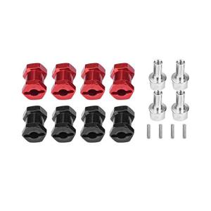 RCハブ六角アダプター RCカーホイールハブアダプター RC 12mm六角ホイールハブメタルアダプターTraxxas Hsp Redcatリモー