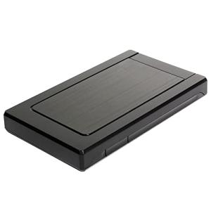 オウルテック USB3.2Gen1対応 USB Type-A接続 簡単組立ガチャポンパッ2.5インチ HDD/SSD ドライブケース ブラック