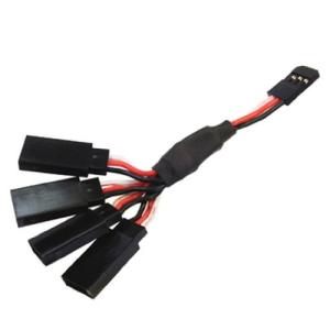 イーグル模型 RX四股コネクター20GAワイヤー9cm 3886-4