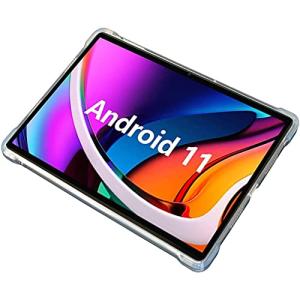 For TECLAST M40 Air タブレット 10.1インチ ケース - TPUシリコン カバー 耐衝撃 半クリア全面保護