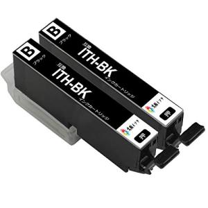インクカートリッジ エプソン イチョウ ITH 互換 ITH-6CL BK ITH-BK黒ブラック 2本セット EPSON対応機種: EP-71
