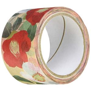 カミイソ産商 マスキングテープ 椿 25mm×5m GR-2006