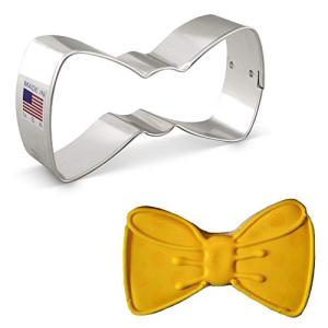 Ann Clark Cookie Cutters 蝶ネクタイのクッキー型 - 10 cm - 米国製スチール