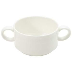 NARUMI カップ ソーサー パティア ホワイト 310cc ブイヨン 電子レンジ 食洗機対応 40610-2874