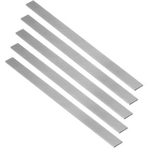 Utoolmart 旋盤HSSツールビット旋盤 バイト ボーリング 長方形デザイン 旋盤 フライス盤 切削工具 HSS シルバートーン 高速度鋼