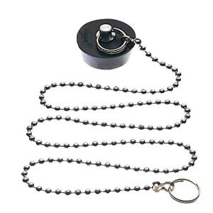 SANEI ゴム栓 バス用 クサリ付き 外径40mm 高さ36mm PH29-40