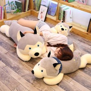 犬 ぬいぐるみ 抱き枕 可愛い プレゼント おもちゃ 子供 動物 特大 ふわふわ お誕生日 赤ちゃん お祝い ハスキー いぬ 女の子 男の子 彼女 恋人へ インテリア