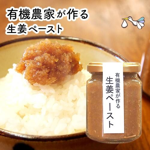 蒸し生姜ペースト 120g【飲み物や料理に】国産/無添加/ウルトラ生姜/しょうが/おかず生姜/ジンジ...