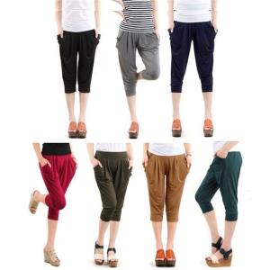 サルエル　サルエル風7分丈パンツ ヨガパンツ ダンス