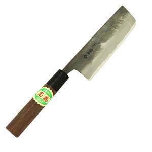 土佐刃物 包丁 黒打ち 菜切り包丁 青鋼