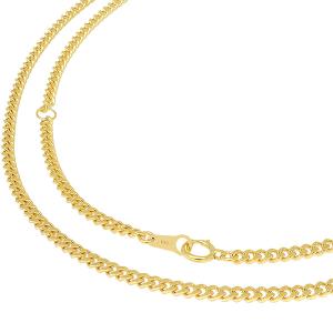 K18YG 2面シングル 喜平ネックレス 80.5cm 30.3g A♪ キヘイ 18金  