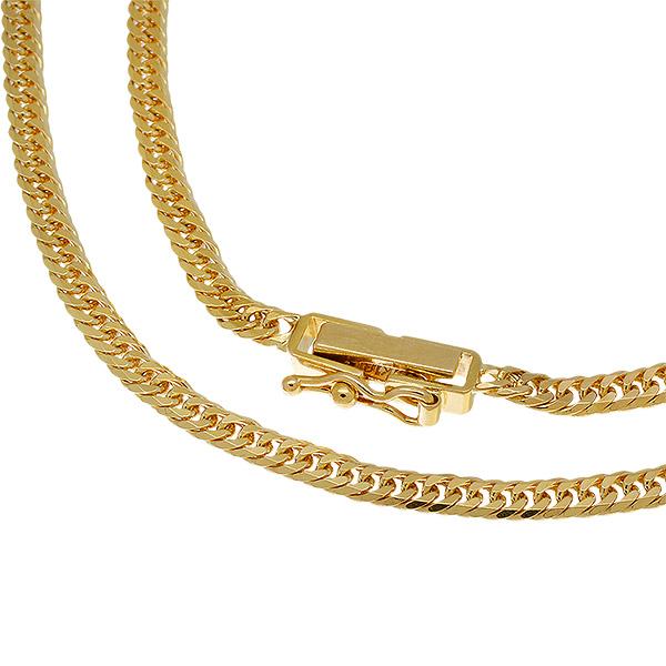 K18YG 6面ダブル 喜平ネックレス 50cm 10.4g A♪ キヘイ 18金 イエローゴールド...