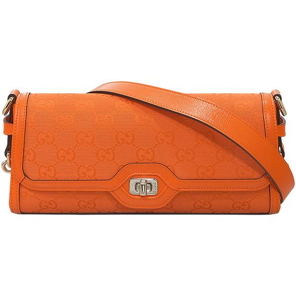 グッチ ルーチェ スモール ショルダーバッグ オレンジ 未使用♪送料無料♪
