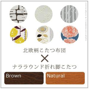 こたつセット 長方形 おしゃれ 2点セット 楢...の詳細画像3
