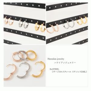 フープ スナップ ピアス イヤリング レディー...の詳細画像1