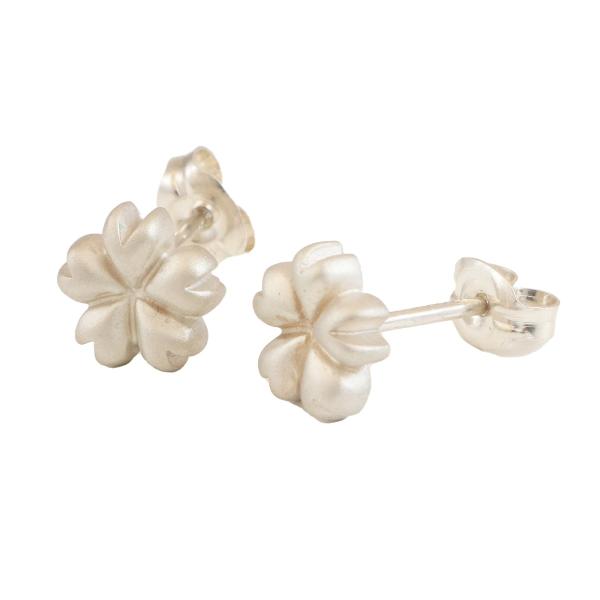 桜 さくら 美桜 ピアス イヤリング マット  SILVER925 銀製品 シルバー925 アクセサ...