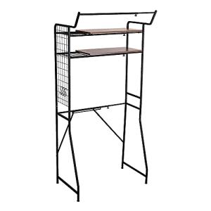 ホームテイスト ヴィンテージ ランドリーラック 棚板タイプ/LDR-T--WAL ウォールナット/W65.490.4xD49.5xH180cm