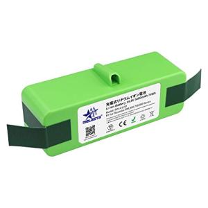 Melasta ルンバ互換バッテリー 5Ah大容量 リチウムイオン電池 14.4V/14.8V iロボット掃除機 500 600 700 800シリーズ対応