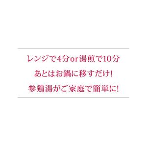 参鶏湯風スープ400g×5袋 サムゲタン レト...の詳細画像1