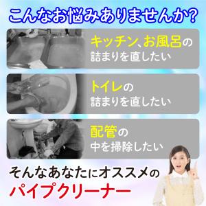 パイプクリーナー 160cm 排水溝 掃除 つ...の詳細画像1