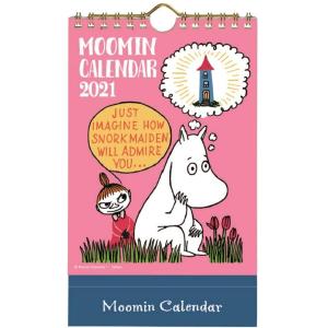 学研ステイフル 2021年 ムーミン カレンダー 卓上 原画 M09088