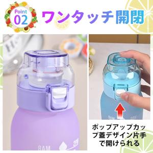 味が変わる 水筒 フレーバーカプセル付き 10...の詳細画像4
