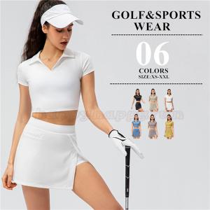 春 夏 ゴルフウェア ワンピース レディース 大きいサイズ 3l Ll 代 30代 ゴルフ テニスウェア 運動着 半袖トップス スカート 上下セット コーデ 贈り物 Hr0507 1 Happa Happa Run 通販 Yahoo ショッピング
