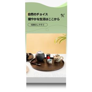 半月盆 お盆 トレー 楕円形 36cm 木製 ...の詳細画像5