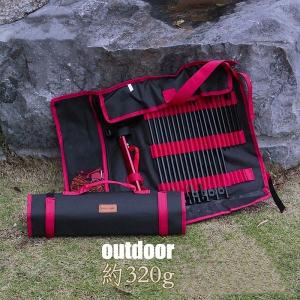 ペグロールケース カーキ レッド【 ツールケース 収納 ハンマー】