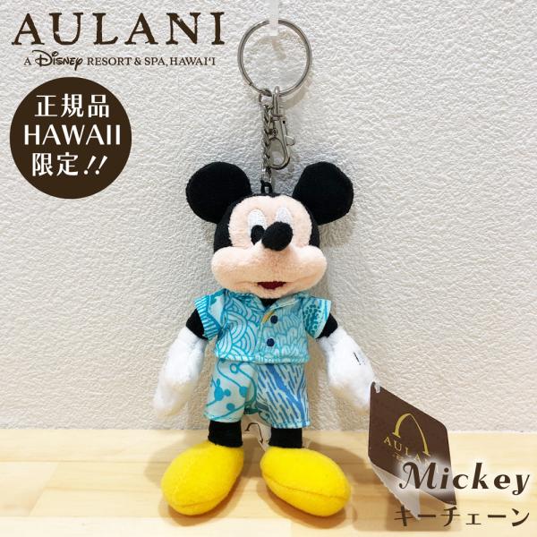 【アウラニ限定 】ぬいぐるみキーチェーン Aulani Disney Hawaii アウラニディズニ...