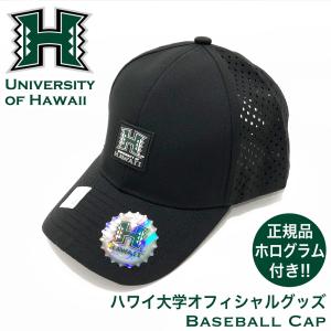 ハワイ大学オフィシャルグッズ【サンバイザー/帽子 グリーンブラック