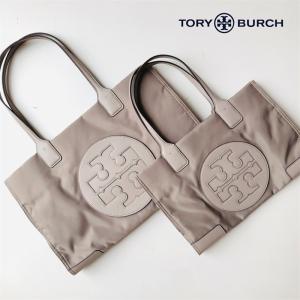 TORY BURCH トリーバーチ トートバッグ ナイロン ELLA TOTE ELLA MINI TOTE グレー レディース 母の日 プレゼント