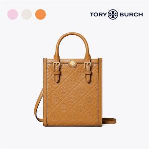 TORY BURCH トリーバーチ Tモノグラム ジャカード ミニトート ショルダーバッグ キャラメル ベージュ ピンク 母の日 クリスマス プレゼント ギフト