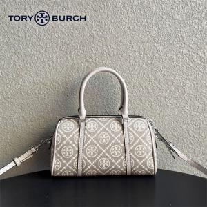 TORY BURCH T MONOGRAMT MINI BARREL BAG トリーバーチ ペリー Tモノグラム スモールショルダーバッグ 斜め掛け