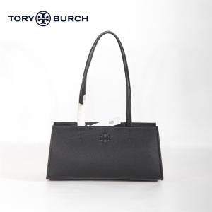 TORY BURCH SHOPPING BAG トリーバーチ ショッピングバッグ トートバッグ ショルダーバッグ ライトカーキ ブラック