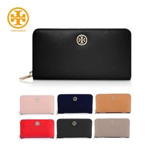 TORY BURCH ROBINSON トリーバーチ 長財布 ラウンドファスナー 牛革 レザー メンズ レディース 母の日 プレゼント