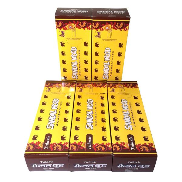 インドのお香/サンダルウッド香 スティック 卸おまとめプライス5BOX(30箱) /TULASI S...