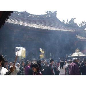 台湾台北龍山寺のお守り その26永保安康 永遠...の詳細画像3