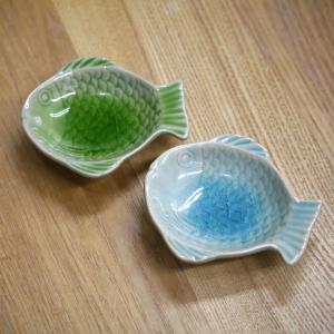 タイ陶磁器セラドン 魚型香皿｜happyhour
