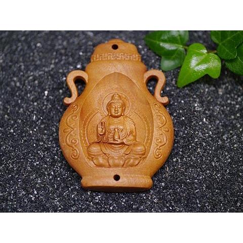 中国の白檀木工彫刻ミニ仏像その10