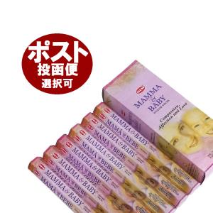 ネコポス選択で送料無料 インドのお香 ママ&ベイ...の商品画像