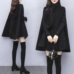 ポンチョコート レディース コート ポンチョ マント