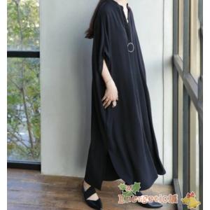 黒ロングワンピースの商品一覧 通販 Yahoo ショッピング