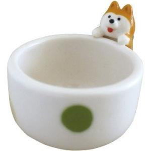 concombre 柴犬とハチワレ猫の食器シリーズ ひょっこりお猪口 SHIBA 小鉢