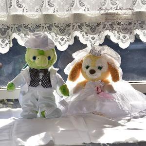Disney オルメル ステラルー ウェディング 結婚式 ペア Sサイズ