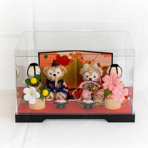 贈り物に♪お雛様セット ダッフィー シェリーメイ・お雛様ペア飾り