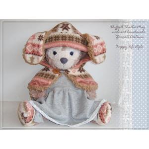 ダッフィー シェリーメイ コスチューム Mサイズ70cm・duffy*ダッフィー*シェリーメイコスチューム☆Gジャン