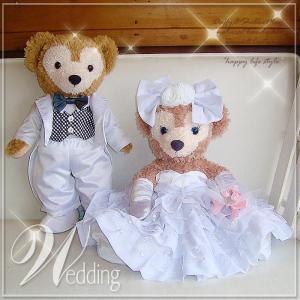 ダッフィーシェリーメイ 結婚式 ウエディング ギフト ストラップサイズ
