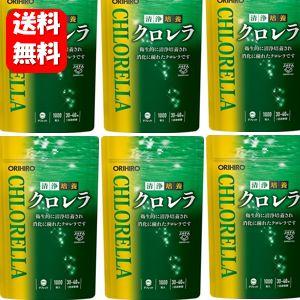 【送料無料】清浄培養クロレラ 1000粒入り×６袋セット 【メーカー正規品】クロレラ 清浄培養クロレ...